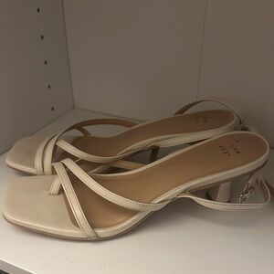 A New Day Cream Strappy Sandals